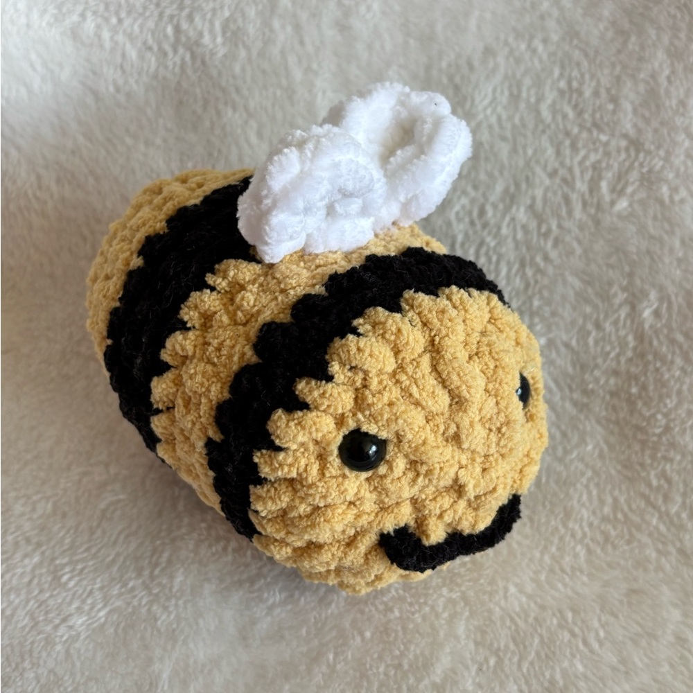 Cute Plush Bee Toy